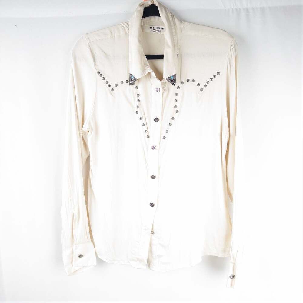 Idyllwind Fueled by Miranda Lambert Fairlawn Sateen Studded Western Shirt